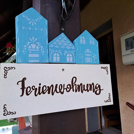 Ferienwohnung Sonja Mit Garten Und Freisitz Steinwiesen Bagian luar foto